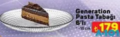 PAŞABAHÇE GENERATİON PASTA TABAĞI 6'LI 15 CM PAŞABAHÇE GENERATİON PASTA TABAĞI 6'LI 15 CM